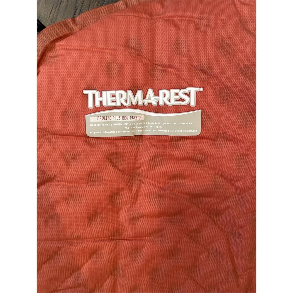 Therm-A-Rest ProLite Plus Regular Self-Inflating Sleeping Pad Red 1982103